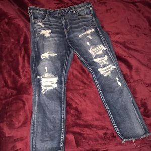 AE high rise jegging crop